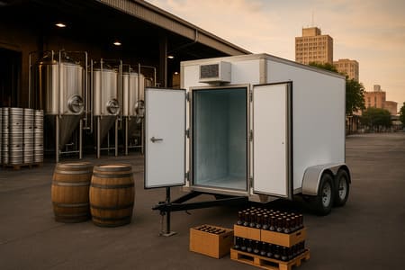 Why Breweries & Bars in Fort Worth Love Portable Cold Storage